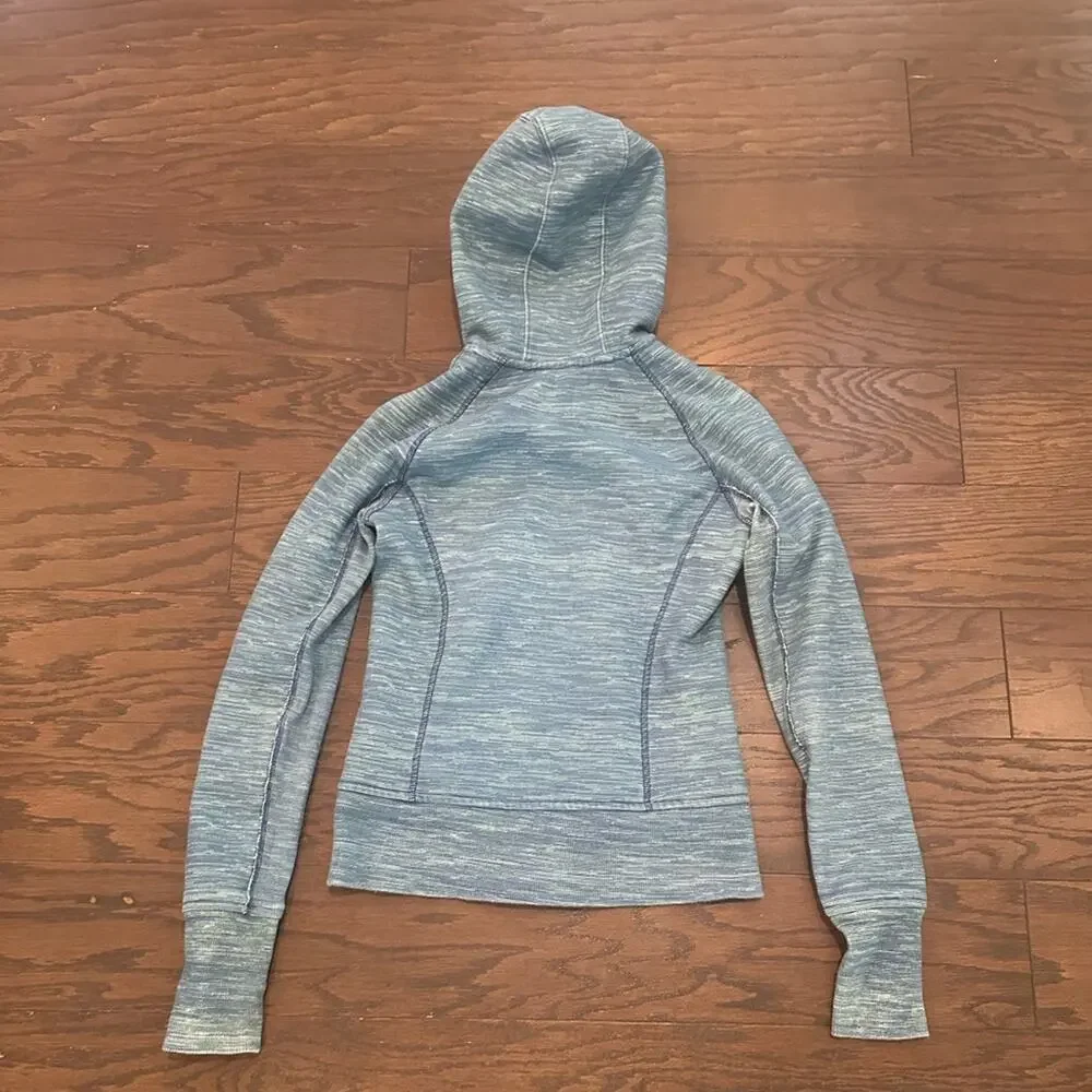 Lululemon Hoodie Wee Are From Space Printed Polar Cream Clarity Yellow Size 2